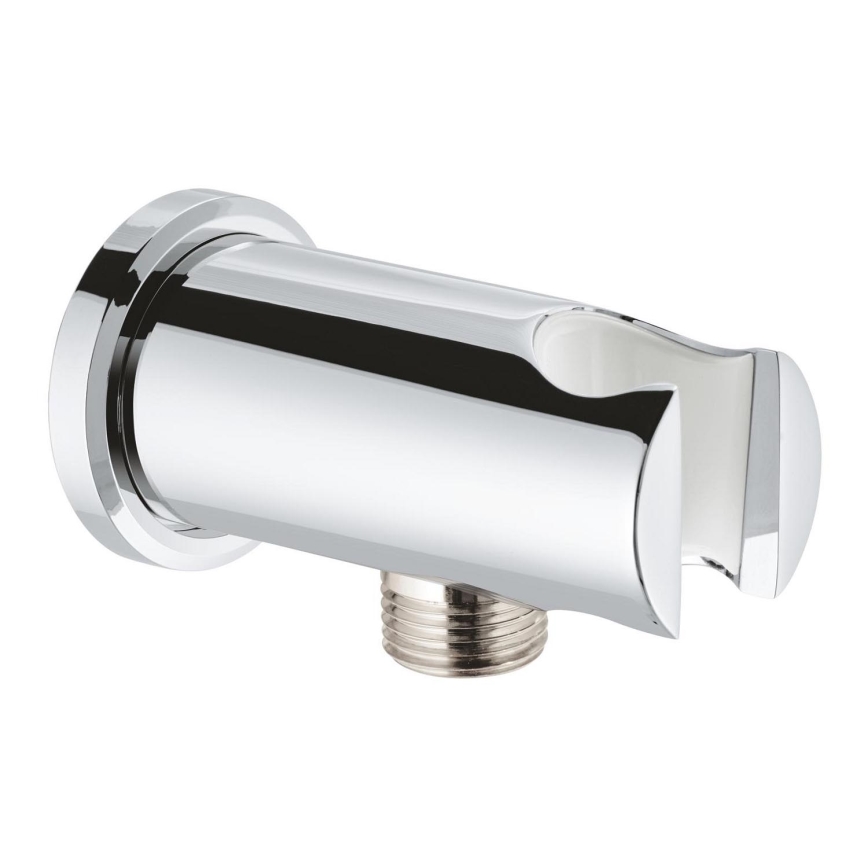 GROHE 26658000 - Nástenná prípojka s integrovaným držiakom sprchy O 48 mm chróm