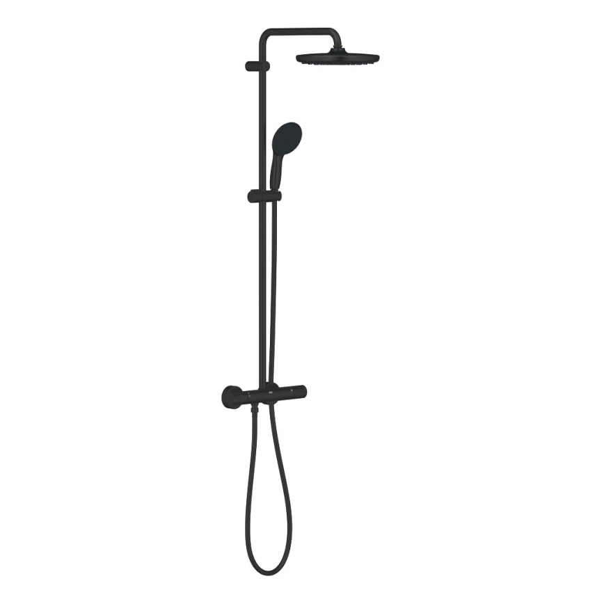 GROHE 266772431 - Sprchový systém VITALIO START SYSTEM 250 390 mm čierna