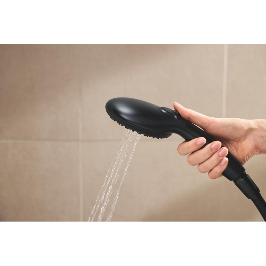GROHE 266772431 - Sprchový systém VITALIO START SYSTEM 250 390 mm čierna