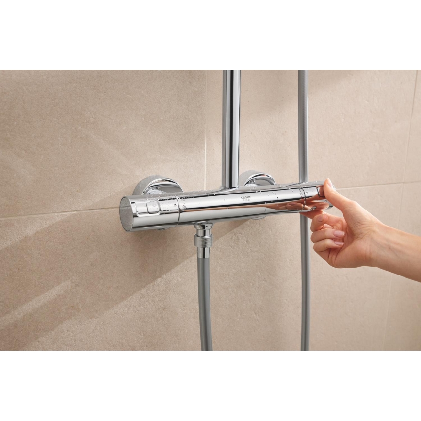 GROHE 26696001 - Sprchový systém VITALIO COMFORT 250 250 × 250 mm lesklý chróm