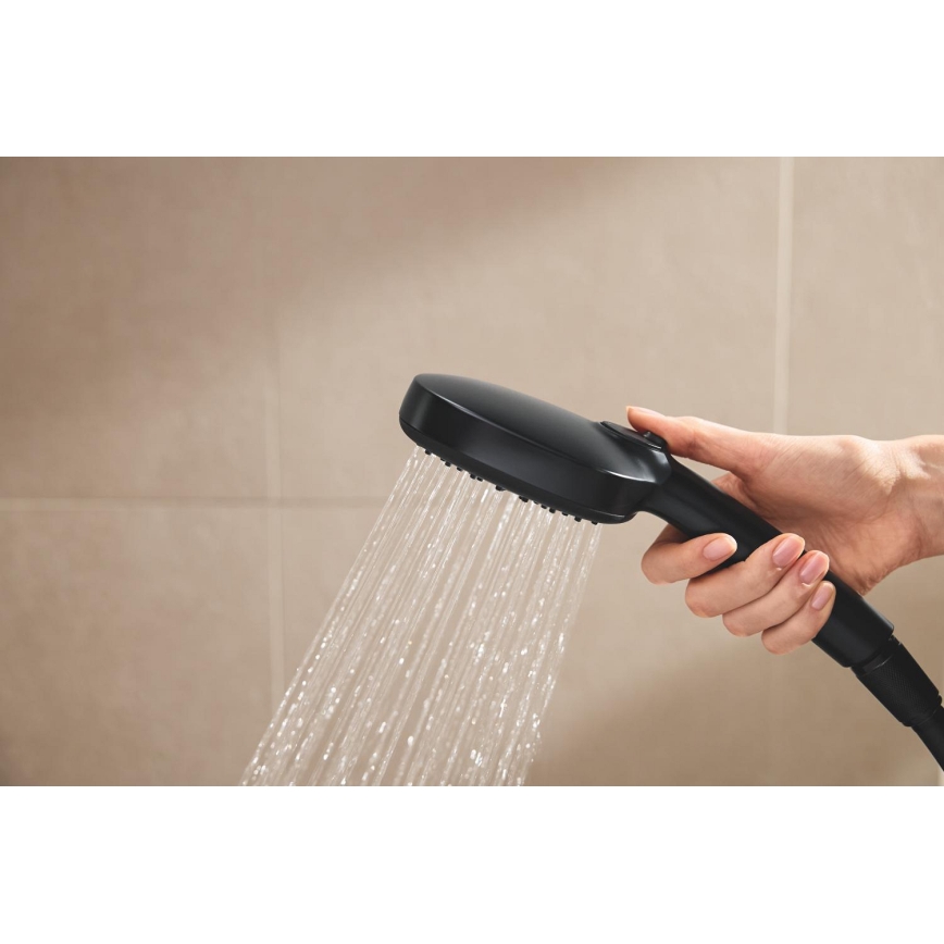 GROHE 266962431 - Sprchový systém VITALIO COMFORT 250 250 × 250 mm čierna