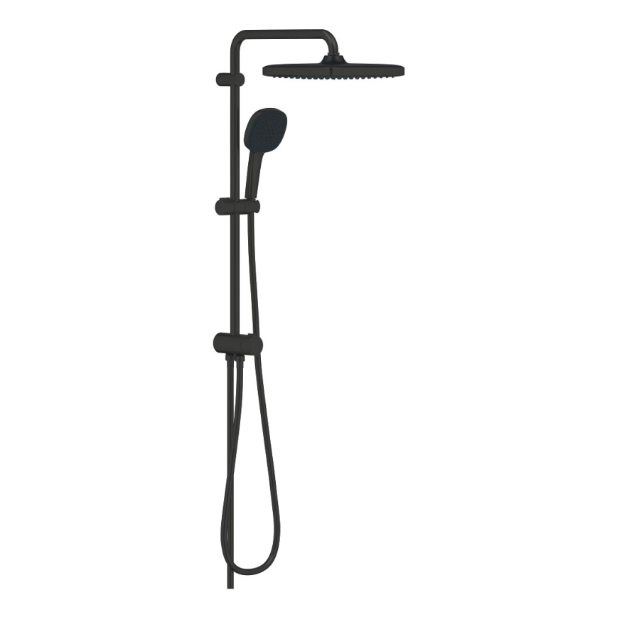GROHE 266982431 - Sprchový systém VITALIO COMFORT 250 390 mm čierna