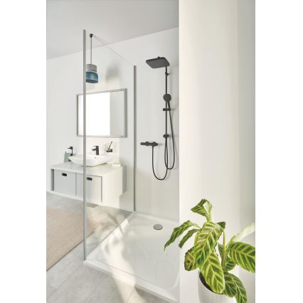 GROHE 266982431 - Sprchový systém VITALIO COMFORT 250 390 mm čierna