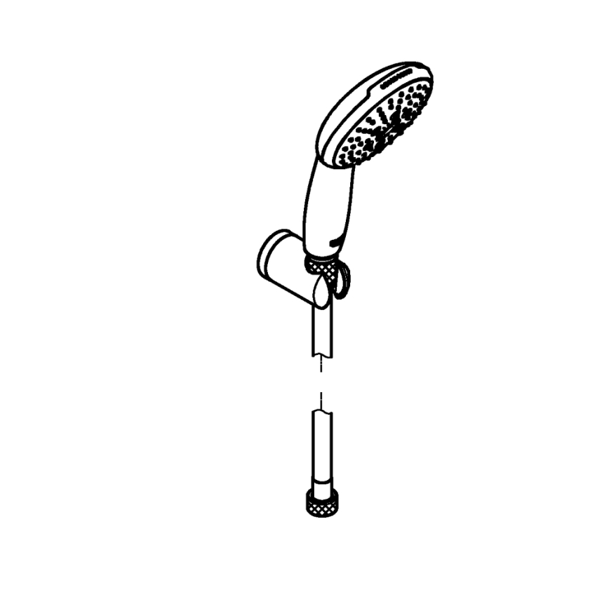 GROHE 26769001 - Sprchový set VITALIO START 110 1750 mm lesklý chróm