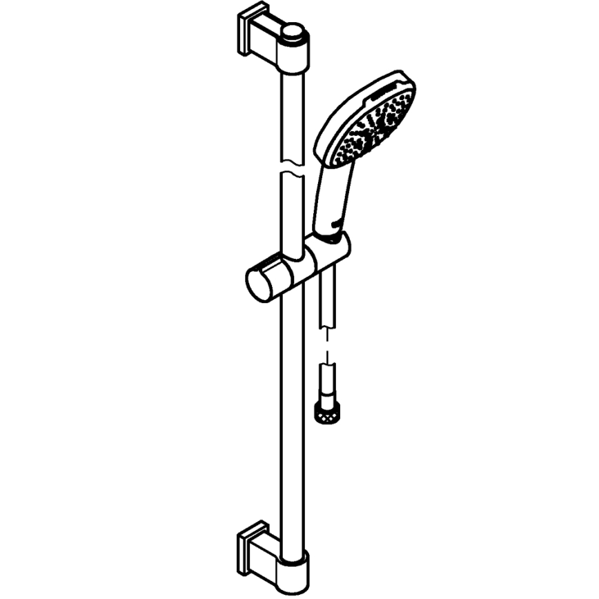GROHE 26932001 - Sprchová súprava VITALIO COMFORT 110 900 mm lesklý chróm