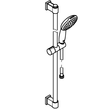GROHE 26953001 - Sprchová súprava VITALIO START 110 900 mm lesklý chróm