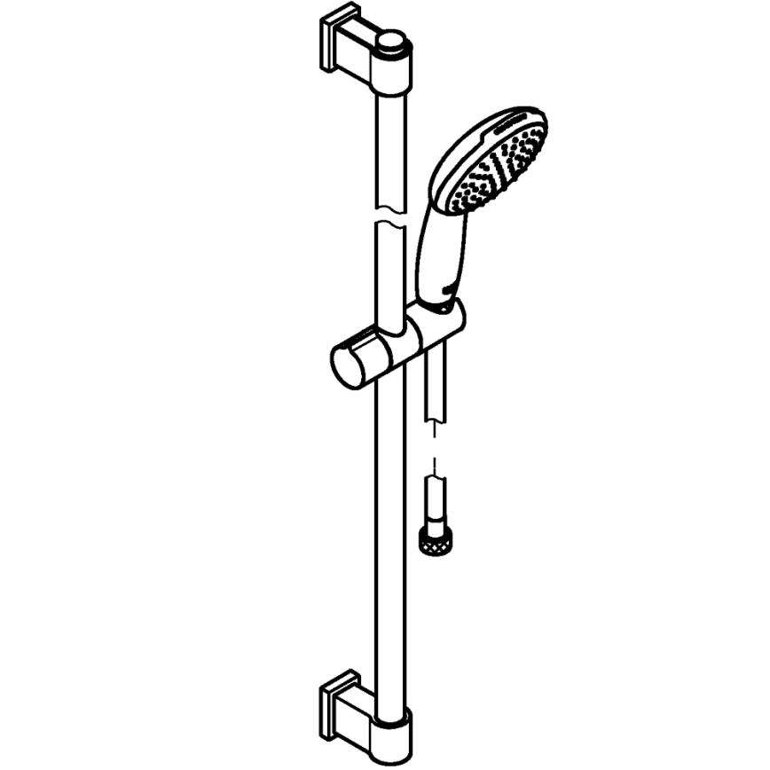 GROHE 26953001 - Sprchová súprava VITALIO START 110 900 mm lesklý chróm