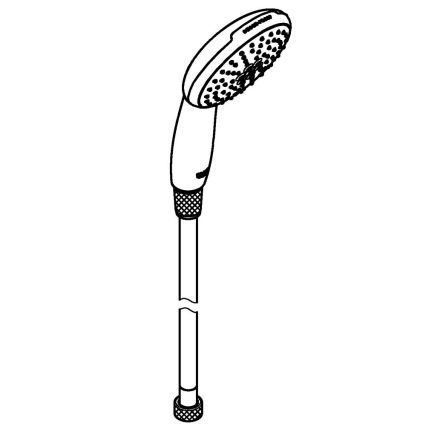 GROHE 2696010E - Ručná sprcha VITALIO START 110 110 mm lesklý chróm