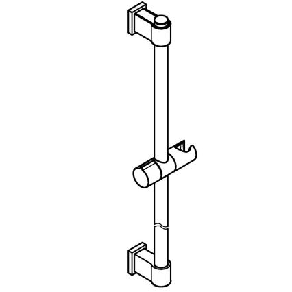 GROHE 269612431 - Sprchová tyč VITALIO UNIVERSAL 900 mm čierna