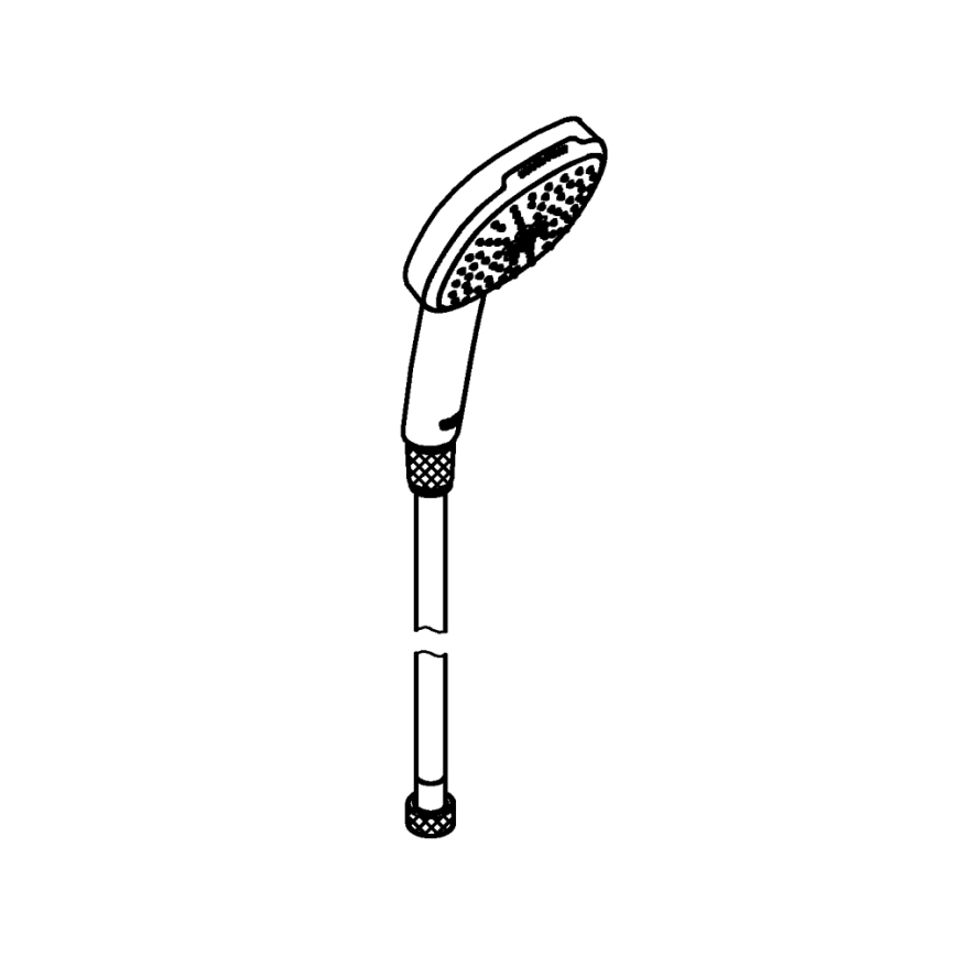 GROHE 26973001 - Ručná sprcha VITALIO COMFORT 110 110 mm lesklý chróm