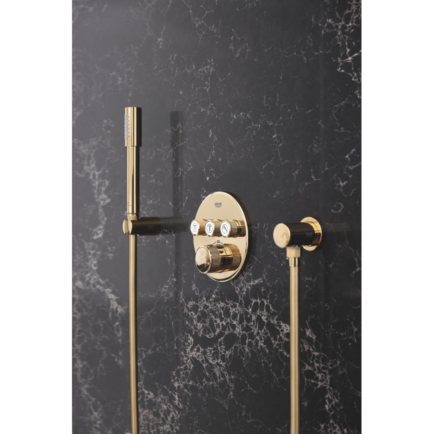 GROHE 27057GL0 - Nástenné kolienko RAINSHOWER zlaté