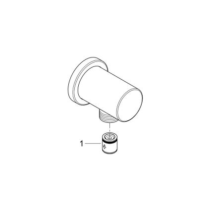 GROHE 27057GN0 - Nástenné kolienko RAINSHOWER DN 15 zlaté