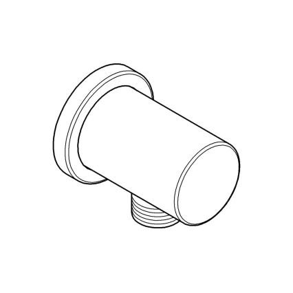 GROHE 27057GN0 - Nástenné kolienko RAINSHOWER DN 15 zlaté