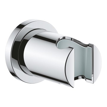 GROHE 27074000 - Nástenný držiak sprchy RAINSHOWER s guľatou rozetou, lesklý chróm