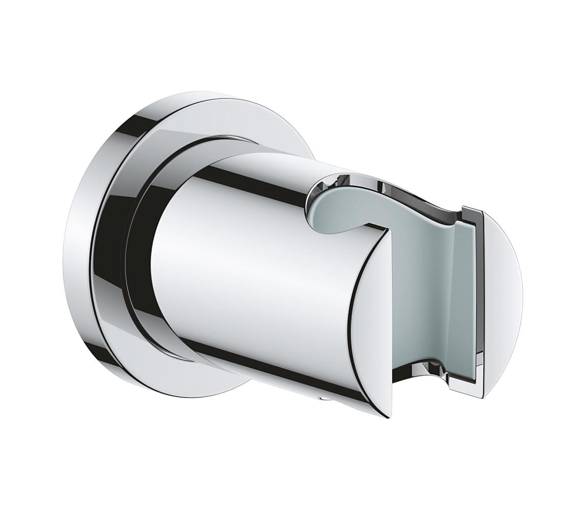 GROHE 27074000 - Nástenný držiak sprchy RAINSHOWER s guľatou rozetou, lesklý chróm 27074000
