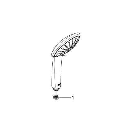 GROHE 27221000 - Ručná sprcha TEMPESTA COSMOPOLITAN 100, 3 režimy prúdu, lesklý chróm