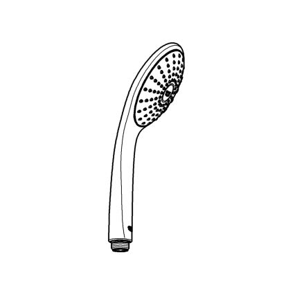 GROHE 27265000 - Ručná sprcha RAINSHOWER 130 lesklý chróm