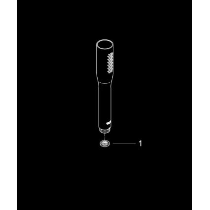 GROHE 27458000 - Ručná sprcha VITALIO GET STICK 216 mm lesklý chróm