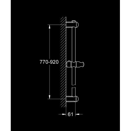 GROHE 27500000 - Sprchová tyč EUPHORIA 900 mm lesklý chróm