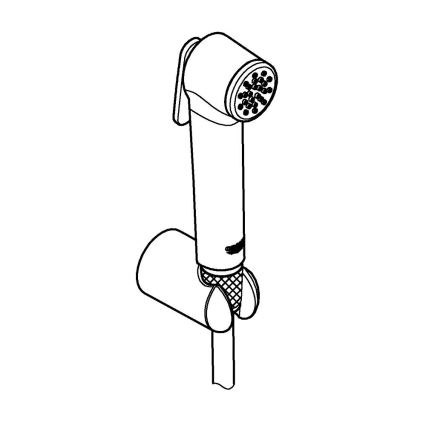 GROHE 27513DA1 - Ručná bidetová sprška TEMPESTA-F TRIGGER SPRAY 30 zlatá