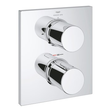 GROHE 27618000 - Termostatická krytka GROHTHERM F lesklý chróm