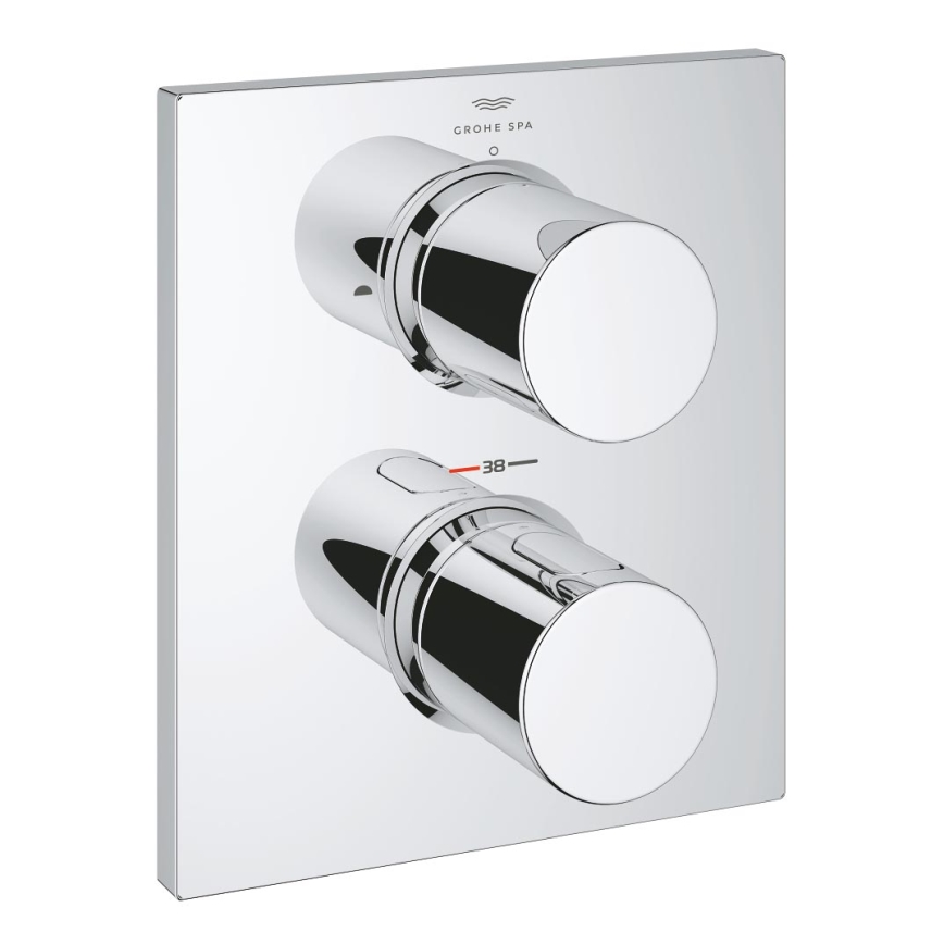 GROHE 27618000 - Termostatická krytka GROHTHERM F lesklý chróm