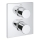 GROHE 27618000 - Termostatická krytka GROHTHERM F lesklý chróm