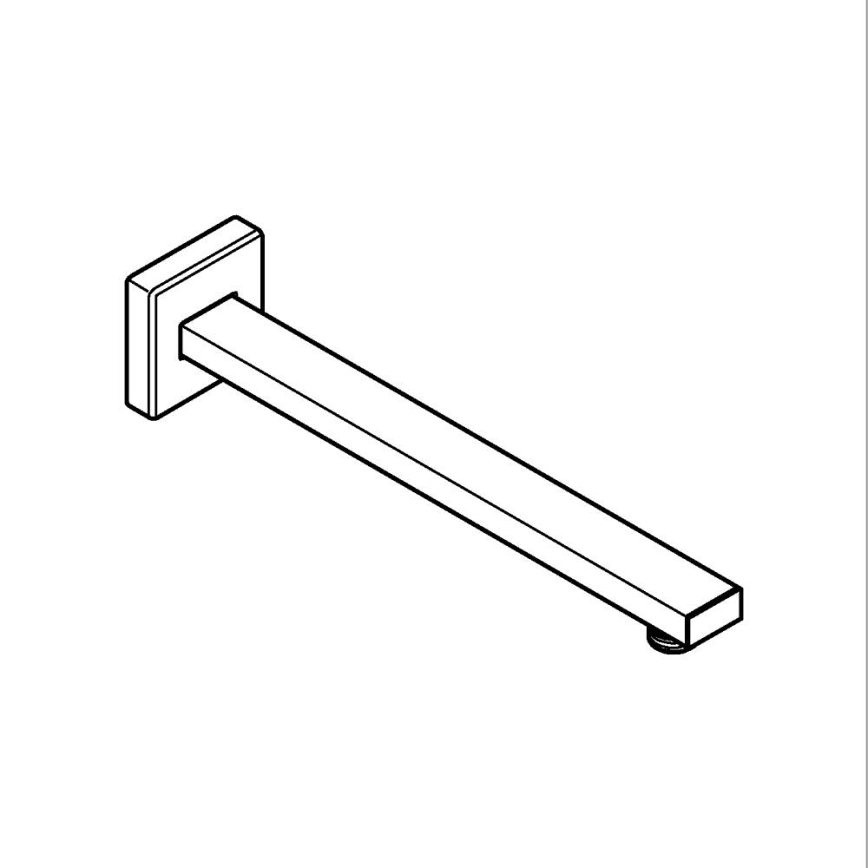 GROHE 27709000 - Sprchové rameno RAINSHOWER 286 mm lesklý chróm