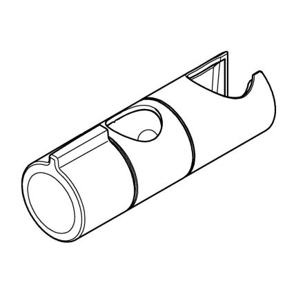 GROHE 27723001 - Vodiaci prvok VITALIO UNIVERSAL pre sprchovú tyč Ø 22 mm chróm