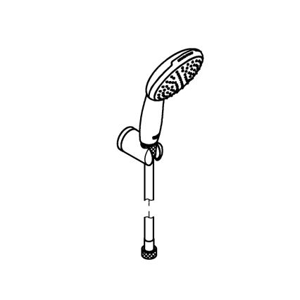 GROHE 27944001 - Sprchová súprava VITALIO START 110 110 mm lesklý chróm