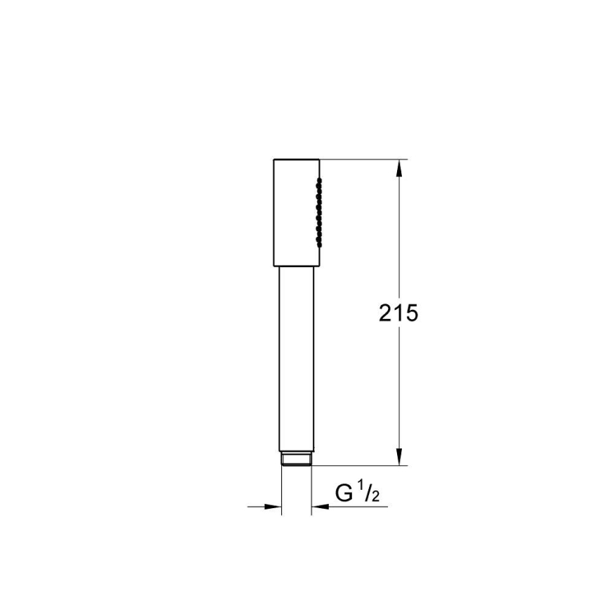 GROHE 28034000 - Ručná sprcha SENA lesklý chróm
