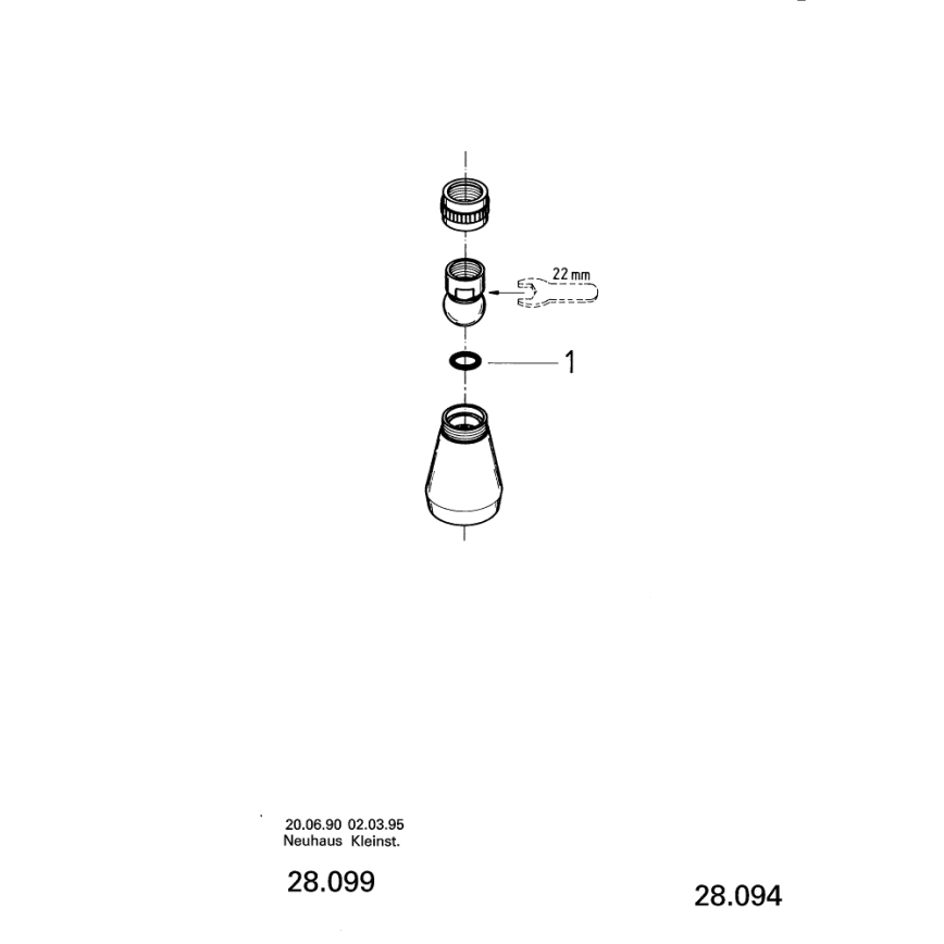 GROHE 28094000 - Sprchová hlavica 50 mm, lesklý chróm