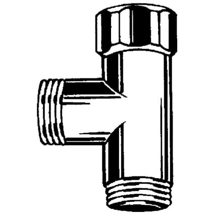 GROHE 28874000 - T-kus DN 15 lesklý chróm