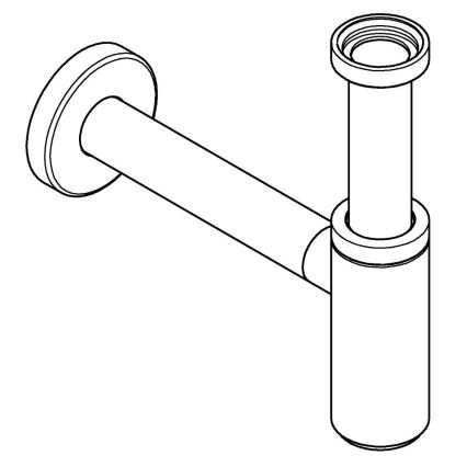 GROHE 28912DL0 - sifón DN 32, bronzový
