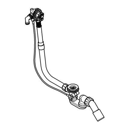 GROHE 28990000 - vaňová súprava na napúšťanie, odtok a prepad TALENTOFILL, chróm