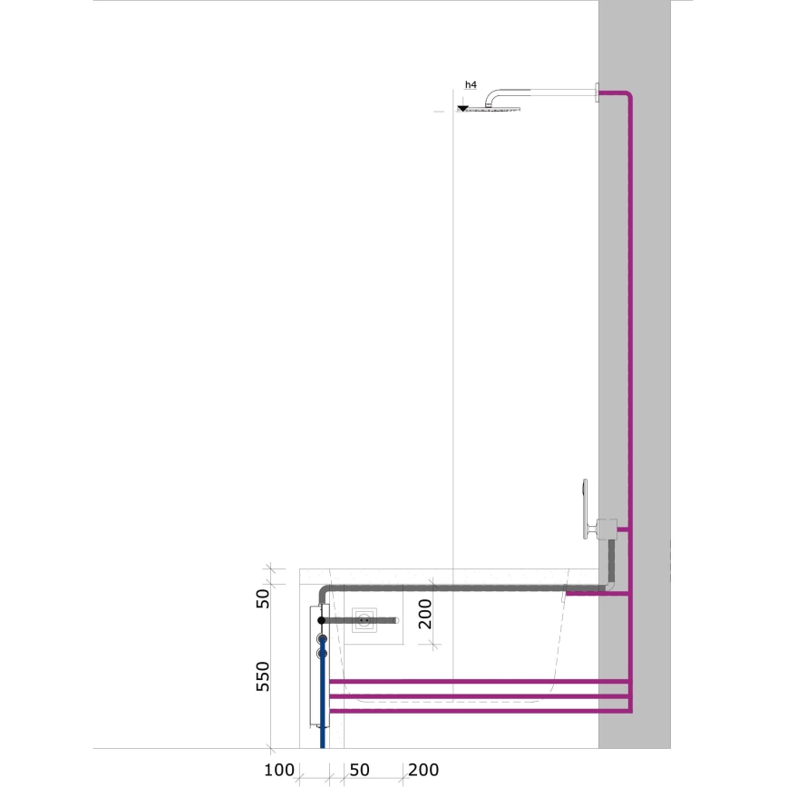 GROHE 28990000 - vaňová súprava na napúšťanie, odtok a prepad TALENTOFILL, chróm