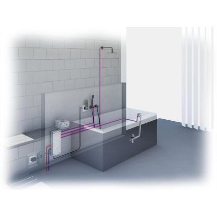 GROHE 28990000 - vaňová súprava na napúšťanie, odtok a prepad TALENTOFILL, chróm
