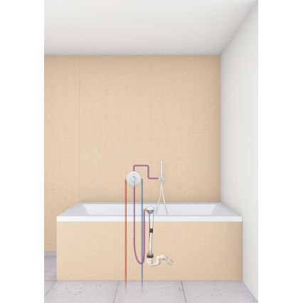 GROHE 28990000 - vaňová súprava na napúšťanie, odtok a prepad TALENTOFILL, chróm