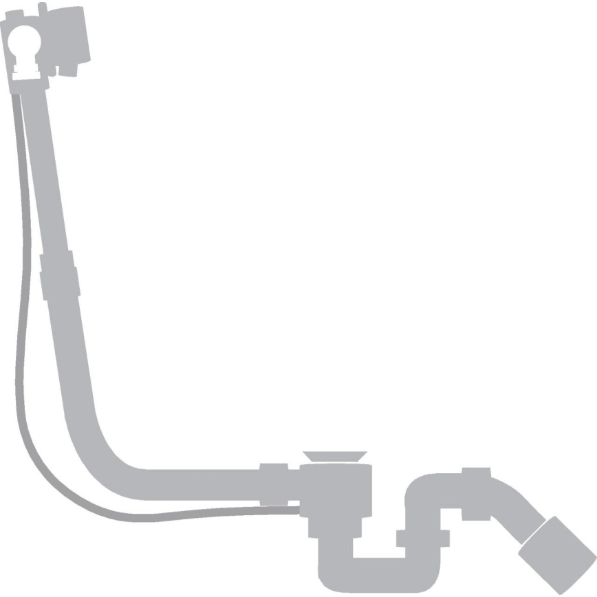 GROHE 28990000 - vaňová súprava na napúšťanie, odtok a prepad TALENTOFILL, chróm