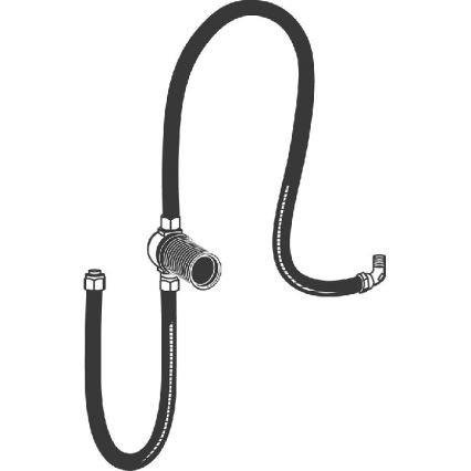 GROHE 28995000 - Pripojovacia súprava TALENTOFILL DN 20 lesklý chróm