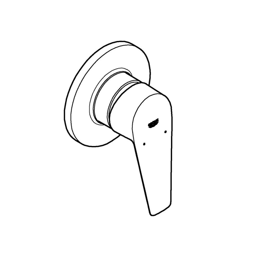 GROHE 29040001 - Sprchová batéria BAUEDGE, lesklý chróm