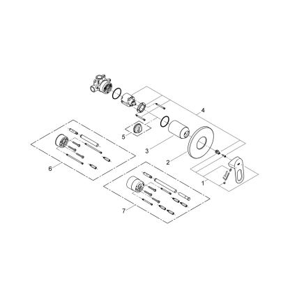 GROHE 29042000 - Sprchová batéria BAULOOP lesklý chróm