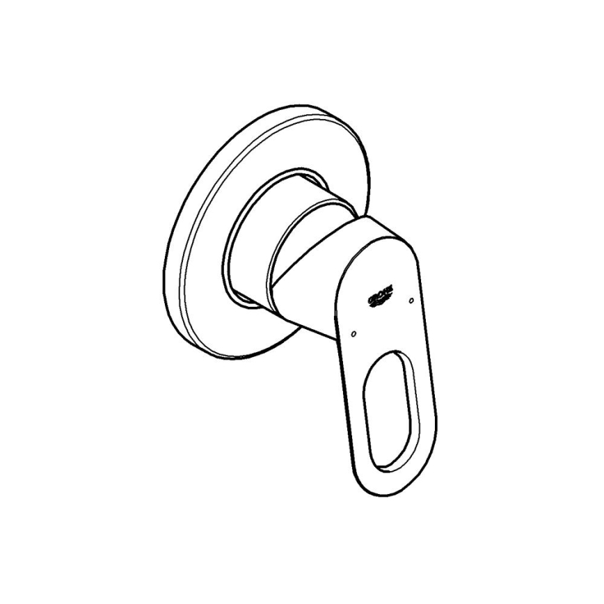 GROHE 29042000 - Sprchová batéria BAULOOP lesklý chróm