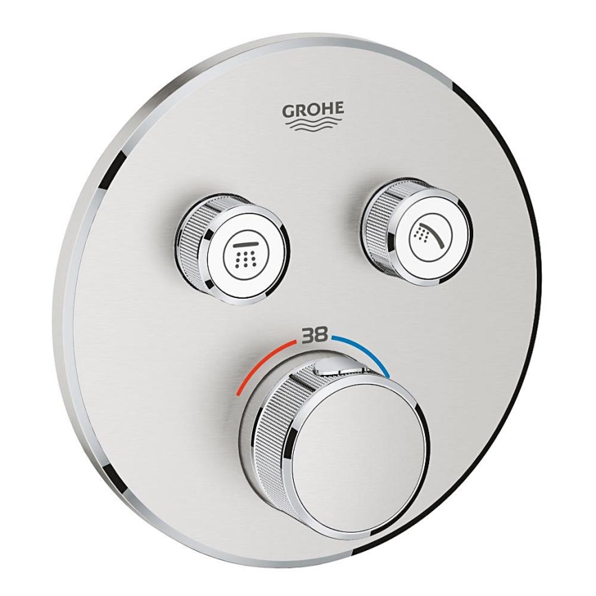 GROHE 29119DC0 - Termostatická batéria GROHTHERM SMARTCONTROL nerezové prevedenie