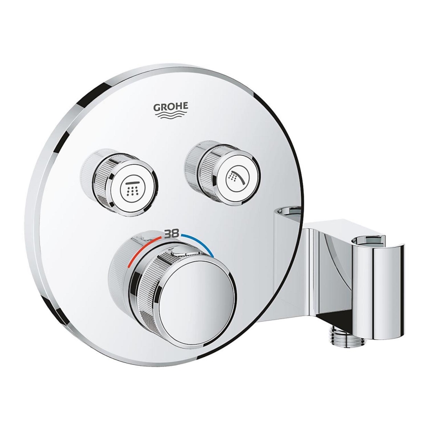 GROHE 29120000 - Termostatická podomietková sprchová batéria GROHTHERM SMARTCONTROL + držiak, chróm