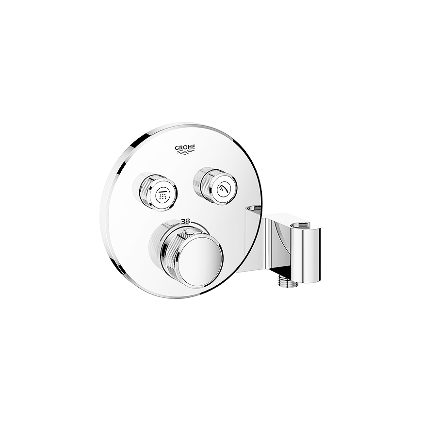 GROHE 29120000 - Termostatická podomietková sprchová batéria GROHTHERM SMARTCONTROL + držiak, chróm