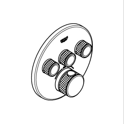 GROHE 29121AL0 - Termostatska baterija GROHTHERM SMARTCONTROL grafit