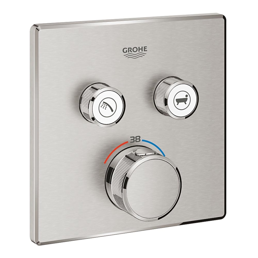 GROHE 29124DC0 - Termostat GROHTHERM SMARTCONTROL, nerezové prevedenie