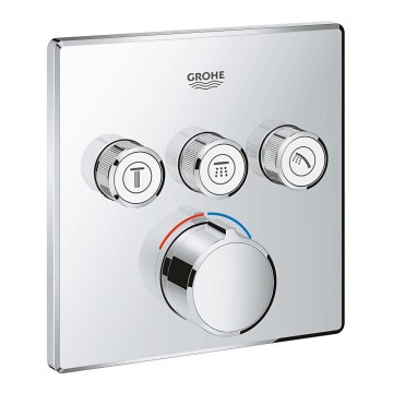 GROHE 29149000 - Krytka podomietkovej batérie SMARTCONTROL 158 × 158 mm chróm