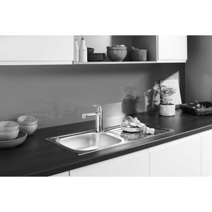 GROHE 30193000 - Drezová batéria EUROSMART COSMOPOLITAN lesklý chróm